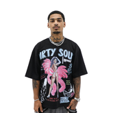 Heights District Gentlemen's Club Black Tee