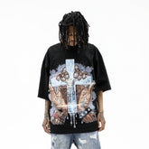 Heights District Made From Pain Black Tee