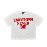 Mixed Emotion Red End Rhinestone Tee