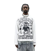 Heights District Heights G.O.A.T. White Longsleeve