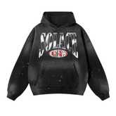 Solace Crew Vintage Black Hoodie