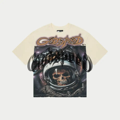 Godspeed Space Traveler Bone Tee