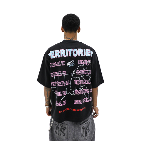 Heights District Gentlemen's Club Black Tee