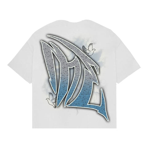 Mixed Emotion Dove White Tee