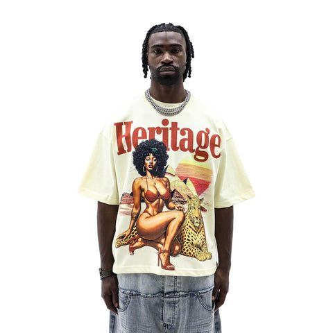 Heights District Heritage Nights Cream Tee