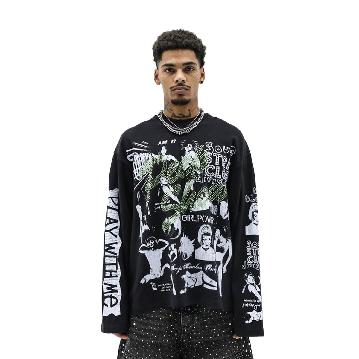 Heights District Souf Strip Club Black Tee