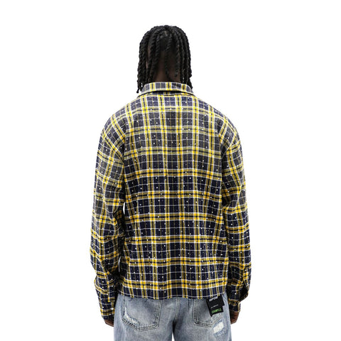 Heights District Yellow Stone Flannel Long Sleeve