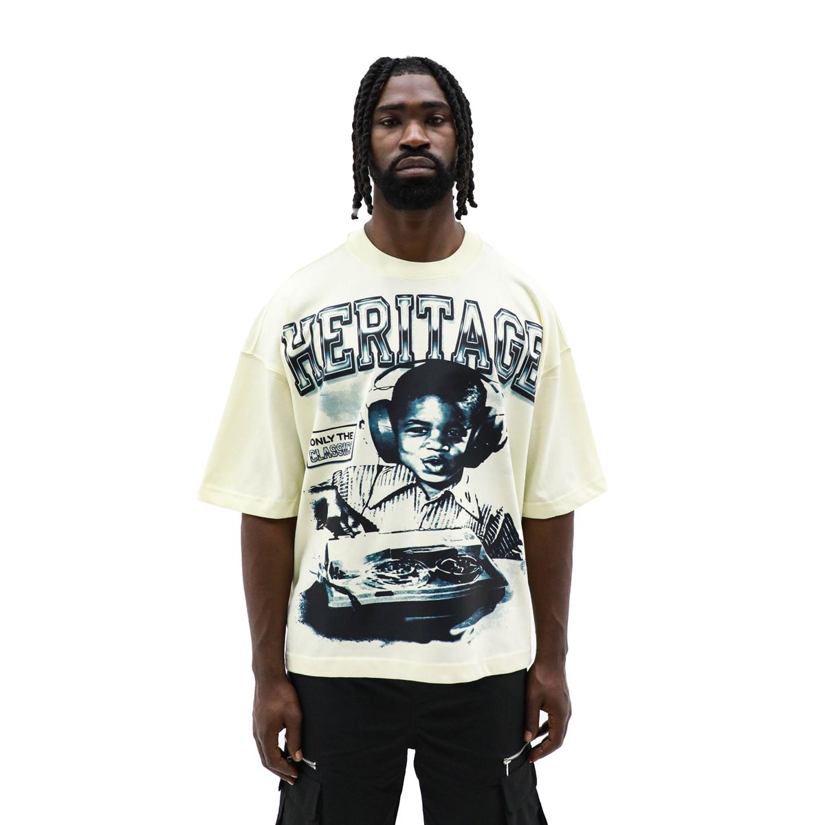 Heights District Only The Hits Cream Tee
