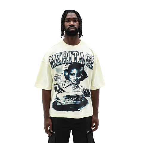 Heights District Only The Hits Cream Tee