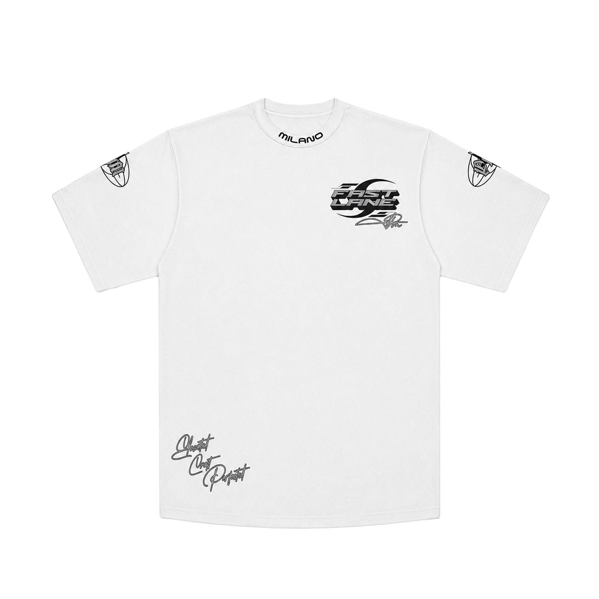 Premium Milano Elevated Craft Tee White