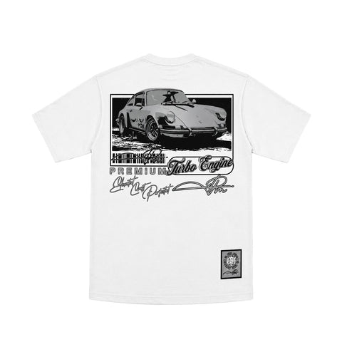 Premium Milano Elevated Craft Tee White