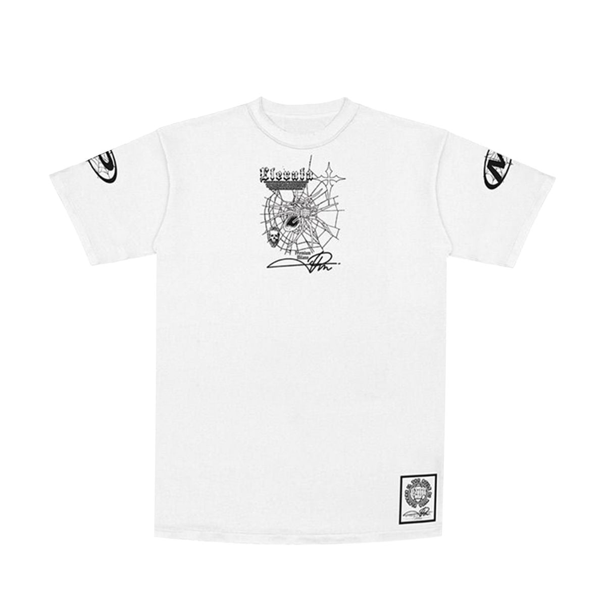 Premium Milano Web Of Lies Tee White
