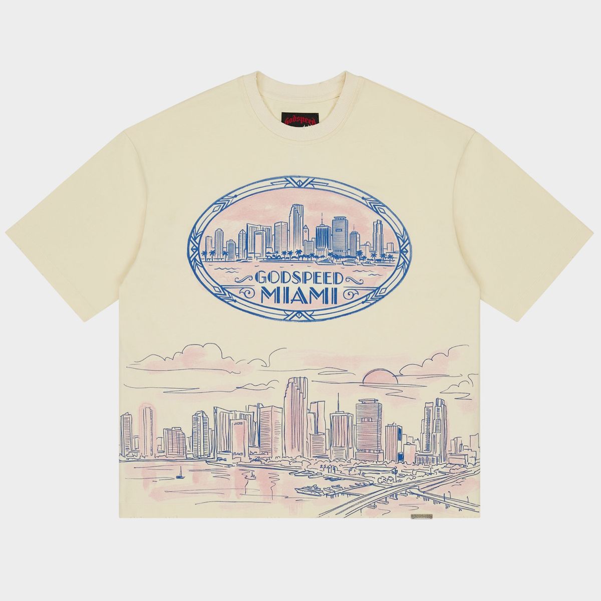 Godspeed Miami Skyline T-Shirt