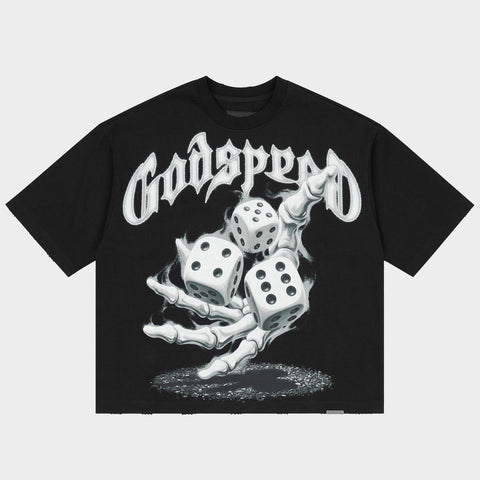 Godspeed No Risk No Reward T-Shirt Black