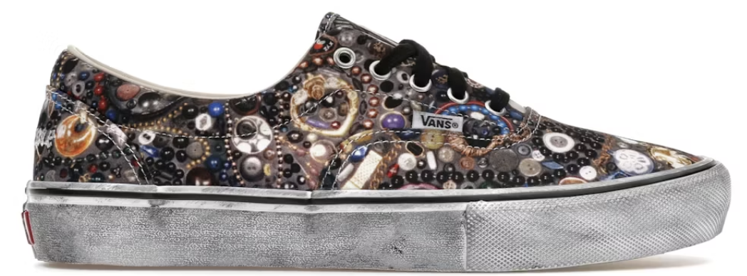 Vans Era Supreme x Mike Kelley Grey