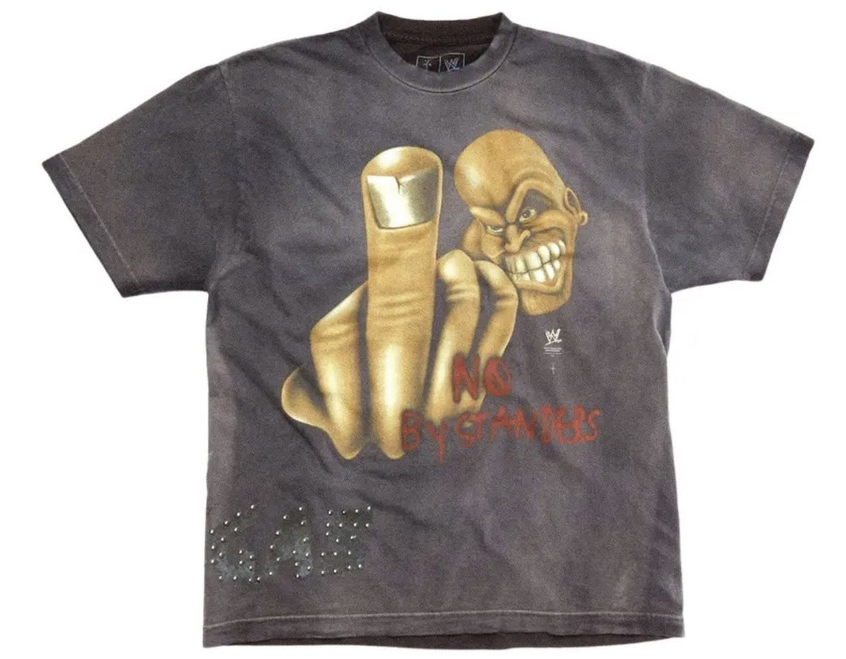 Cactus Jack by Travis Scott x WWE No Bystanders T-Shirt "Stone Cold" Steve Austin 'Black'