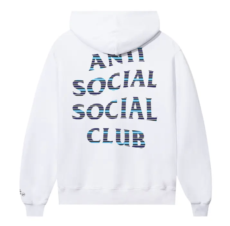 ASSC Fragment Design Logo White Hoodie
