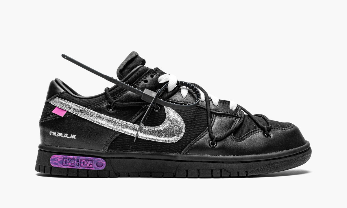 Nike Dunk Low Off-White Lot 50 Pre-Owned