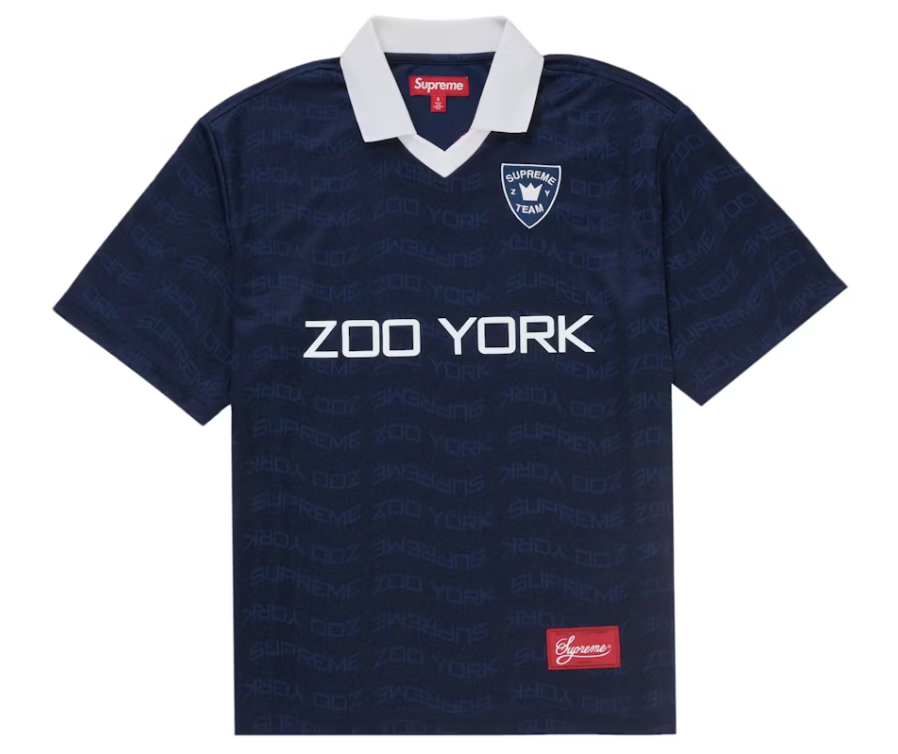 Supreme Zoo York Soccer Jersey Navy