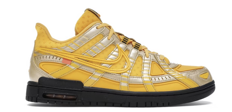 Nike Air Rubber Dunk Off-White University Gold Pre-Owned