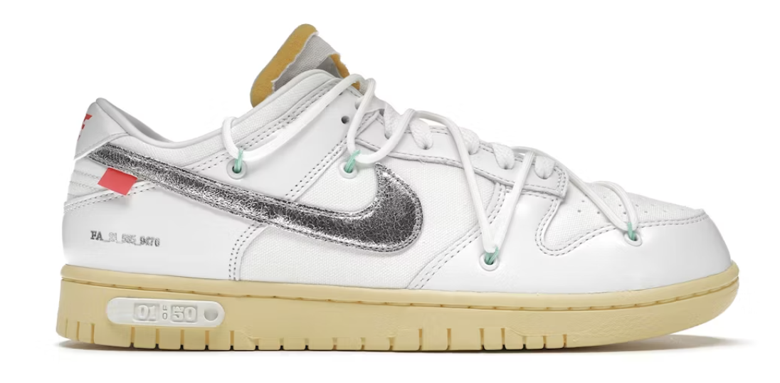 Nike Dunk Low Off-White Lot 1 Pre-Owned