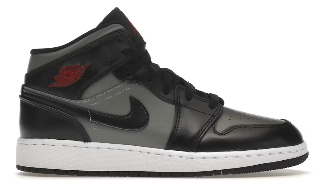 Jordan 1 Mid Shadow Red GS