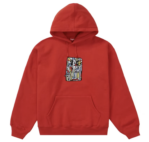 Supreme Neil Blender Mosaic Red Hoodie