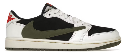 Jordan 1 Retro Low OG SP Travis Scott Olive Women's Pre-Owned