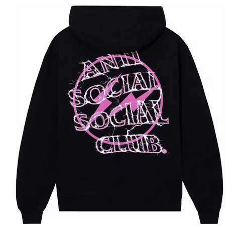 ASSC Fragment Pink Bolt Hoodie