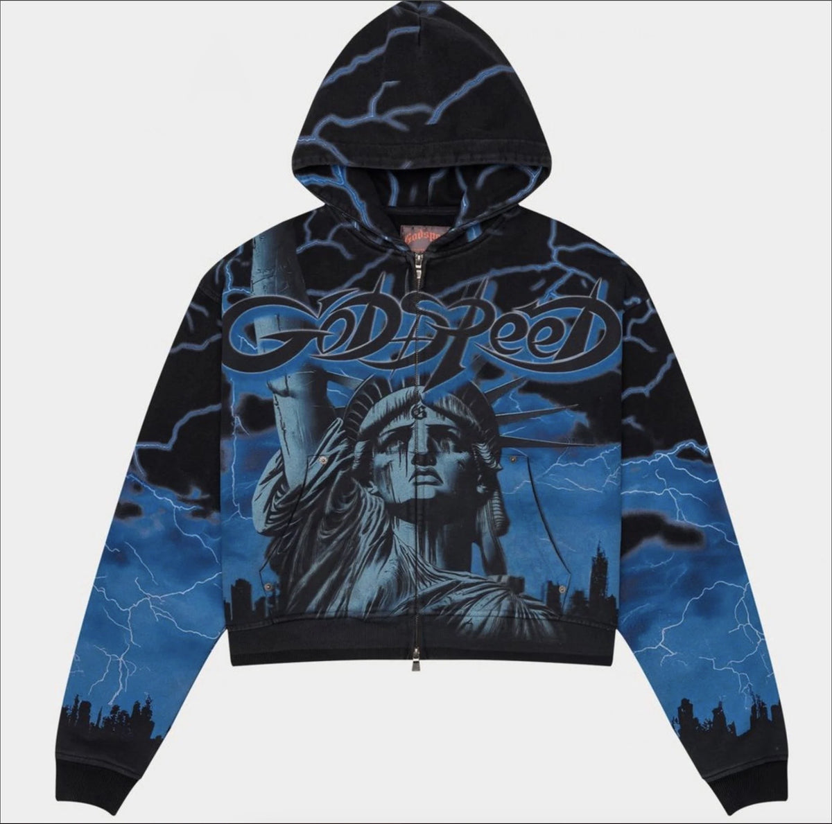 Godspeed Voltage Zip Hoodie Blue