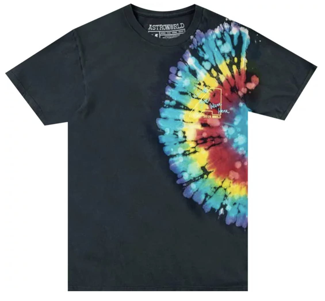 Travis Scott Live In Europe Black Tee