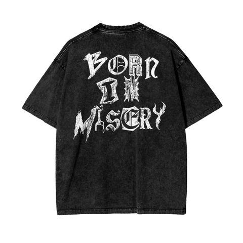 Solace Creature Black Wash Tee