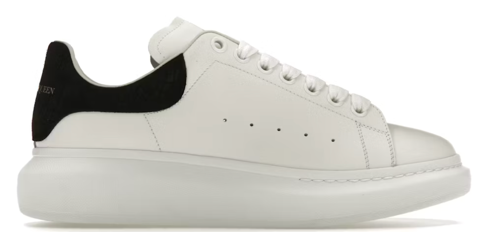 Alexander McQueen Oversized Off White Black Pre-Owned