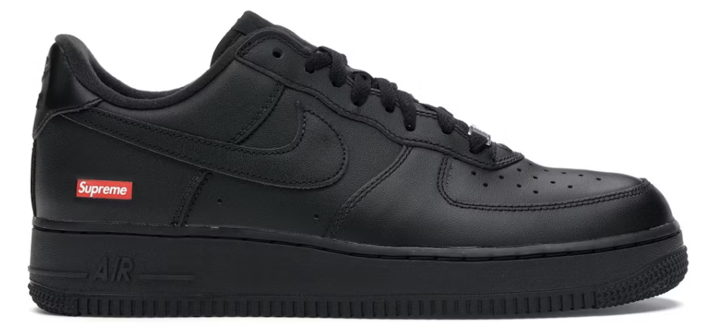 Nike Air Force 1 Low Supreme Black
