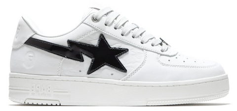 A Bathing Ape Bape Sta OS #3 M2 White/Black
