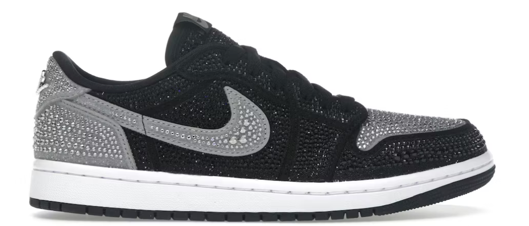 Jordan 1 Retro Low OG Swarovski Stealth Women's