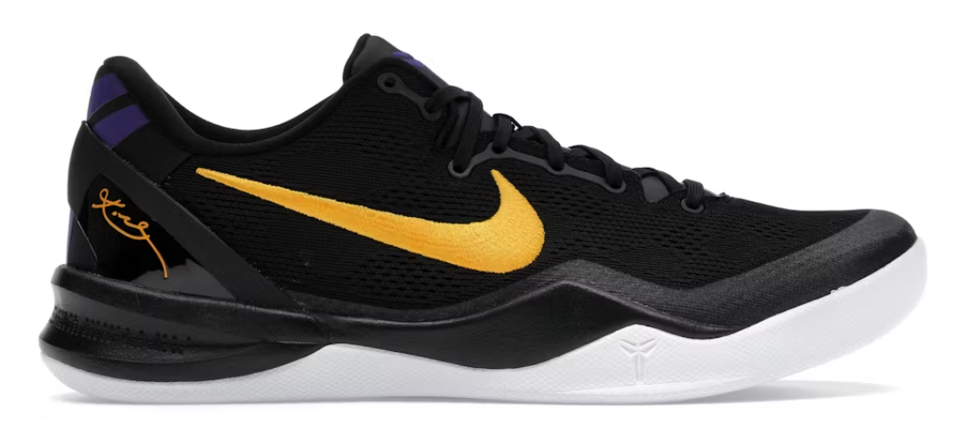 Nike Kobe 8 Protro Lakers Away Pre-Owned