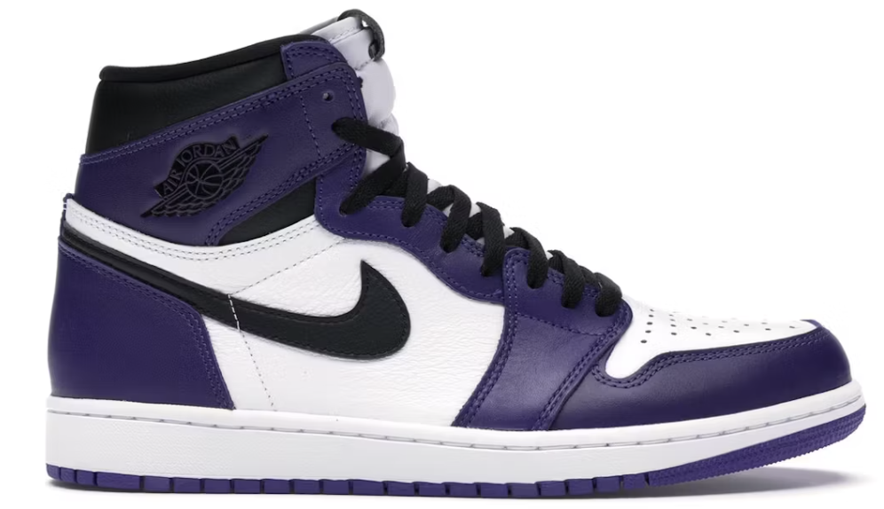 Jordan 1 Retro High Court Purple White Pre-Owned