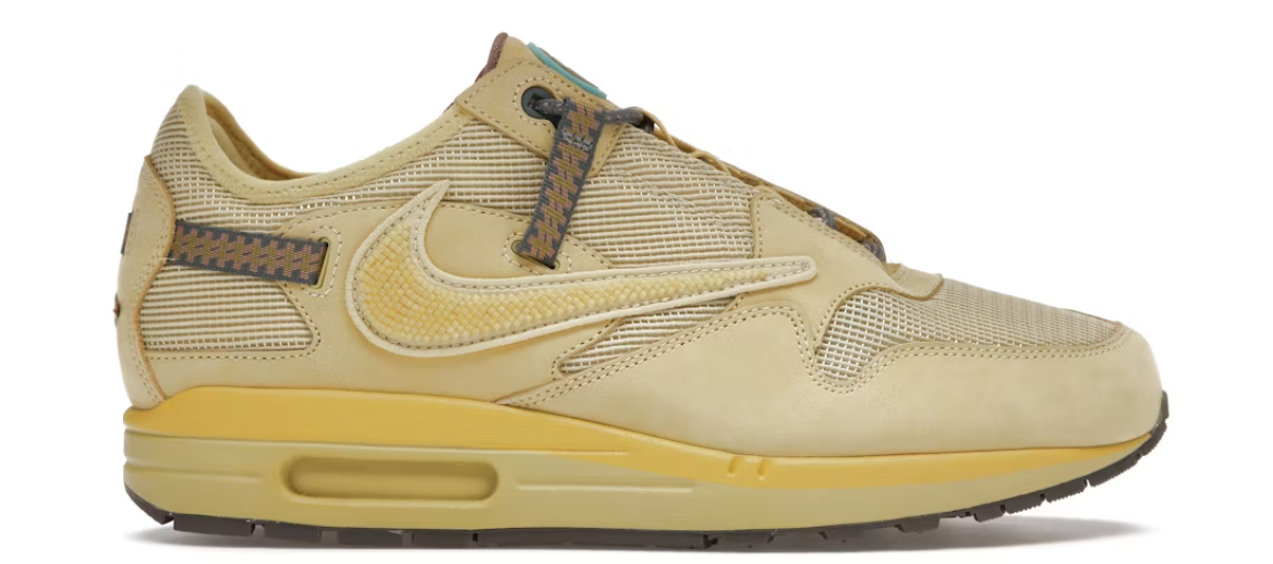 Nike Air Max 1 Travis Scott Cactus Jack Saturn Gold Pre-Owned