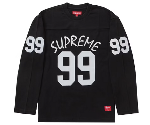 Supreme 99 L/S Football Top Black