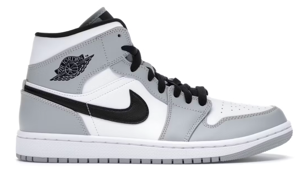 Jordan 1 Mid Light Smoke Grey Pre-Owned