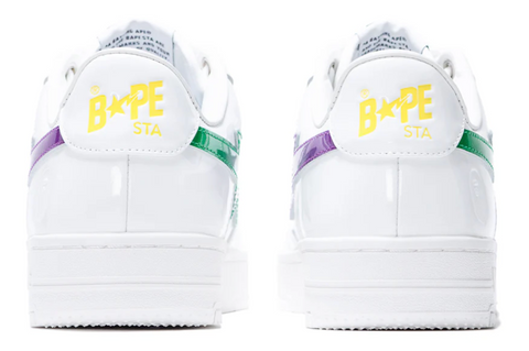 A Bathing Ape Bape Sta M2 White/Purple