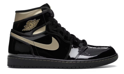 Jordan 1 Retro High Black Metallic Gold 2020 Pre-Owned