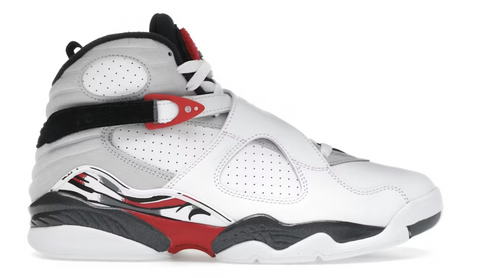 Jordan 8 Retro White True Red 2025