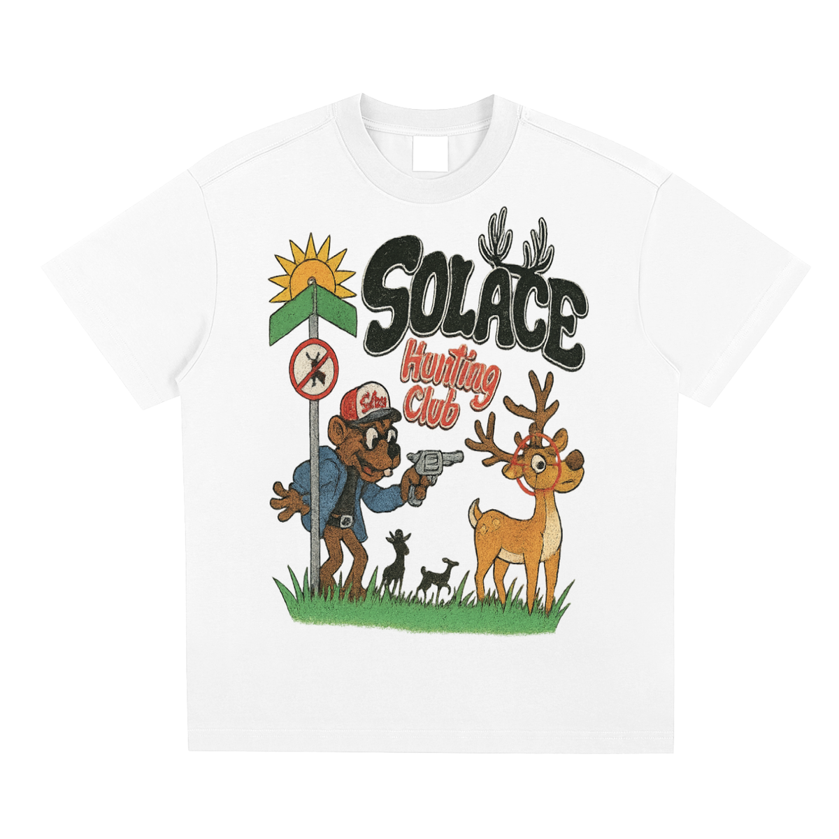 Solace Hunting White Tee