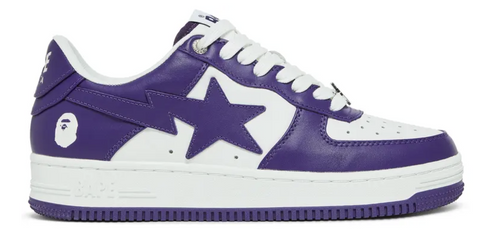 A Bathing Ape Bape Sta #4 M1 Purple Pre-Owned