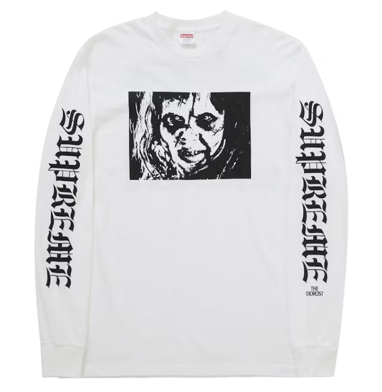 Supreme The Exorcist Mother L/S Tee White