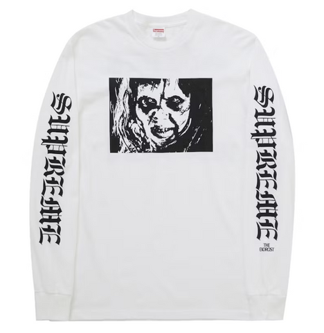 Supreme The Exorcist Mother L/S Tee White
