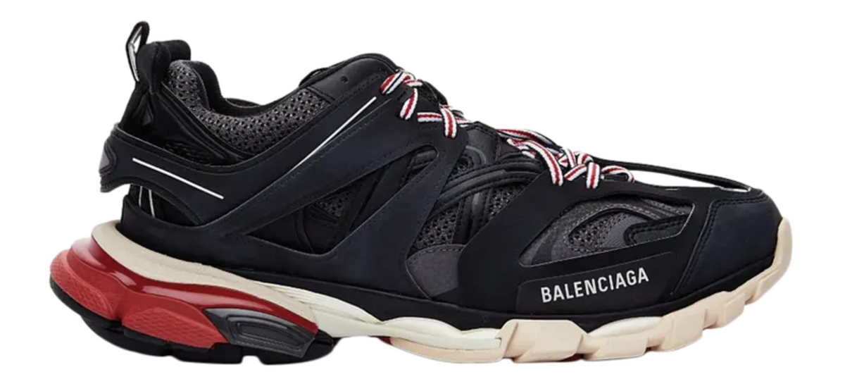 Balenciaga Track Trainer 'Black Red' Pre-Owned