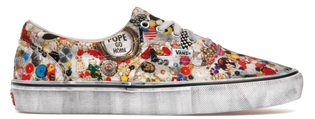 Vans Era Supreme x Mike Kelley White